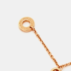 Bvlgari Divas' Dream Turquoise Diamond 18k Rose Gold Necklace