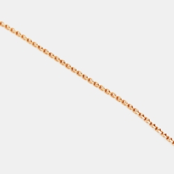 Bvlgari Divas' Dream Turquoise Diamond 18k Rose Gold Necklace