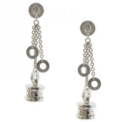 Bvlgari B.Zero1 Diamond and White Gold Dangle Earrings