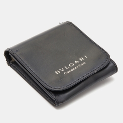 Pre Owned Bvlgari B.Zero1 4-Band Ceramic 18k Rose Gold Ring Size 56