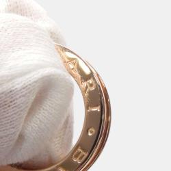 Pre Owned Bvlgari 18K Rose Gold B.Zero1 Band Ring EU 50