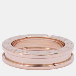 Pre Owned Bvlgari 18K Rose Gold B.Zero1 Band Ring EU 50
