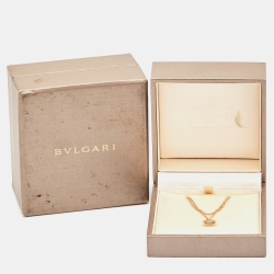 Pre Owned Bvlgari Divas' Dream Mother of Pearl 18k Rose Gold Bracelet ML