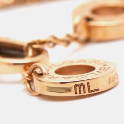 Pre Owned Bvlgari Divas' Dream Mother of Pearl 18k Rose Gold Bracelet ML