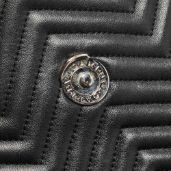 Bvlgari Black Quilted Leather Exclusive Edition Serpenti Forever Backpack