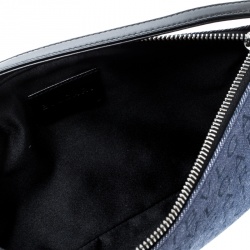 مملوكة مسبقًا Bvlgari Blue Denim Monogram Canvas Shoulder Bag