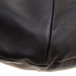Bvlgari Black Leather Hobo