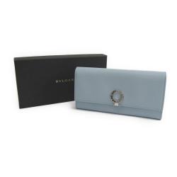 Bvlgari Light Blue Leather Bvlgari Bvlgari Long Wallet