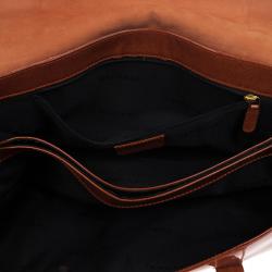 Pre Owned Bvlgari Suede &amp; Patent Leather Mini Shoulder Bag