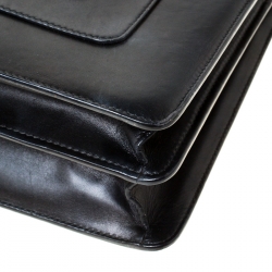 Pre Owned حقيبة كتف بلغاري سربنتي فوريفر كبيرة سحلية خضراء