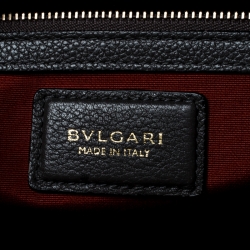 Bvlgari Beige/Grey Leather Alba Tote 