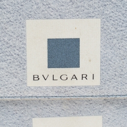 Bvlgari Grey Nylon and Leather Shoulder Bag