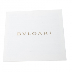 مملوكة مسبقًا حقيبة كتف بلغاري سربنتي فوريفر كبيرة جلد سوداء