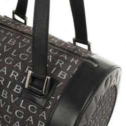 Pre Owned Bvlgari Logo Mania Small Shoulder Bag