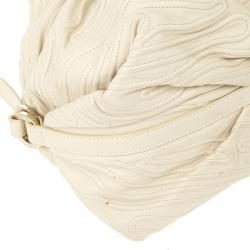 Bvlgari Beige Leather Chandra Hobo