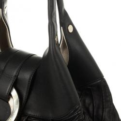 Pre Owned Bvlgari Black Chandra Shoulder Bag