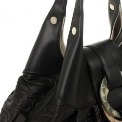 Pre Owned Bvlgari Black Chandra Shoulder Bag