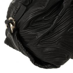 Pre Owned Bvlgari Black Chandra Shoulder Bag