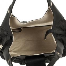 Pre Owned Bvlgari Black Chandra Shoulder Bag