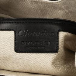 Pre Owned Bvlgari Black Chandra Shoulder Bag