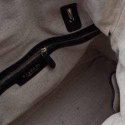 Pre Owned حقيبة كتف بلغاري ليوني كانفاس متعدد الألوان و جلد