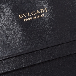Bvlgari Black Leather Bvlgari Bvlgari Business Card Case
