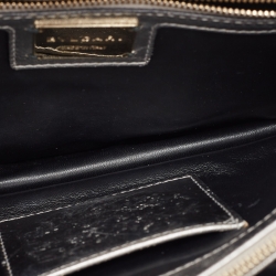 Pre Owned Bvlgari Gold Quilted Scaglie Leather Medium Serpenti Forever Shoulder Bag