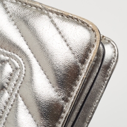 Pre Owned Bvlgari Gold Quilted Scaglie Leather Medium Serpenti Forever Shoulder Bag