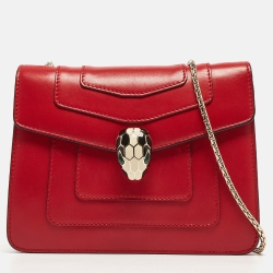 Leather Small Serpenti Forever Shoulder
