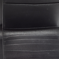 Pre Owned Bvlgari Fuchsia/Orange Leather Serpenti Forever Trifold Wallet