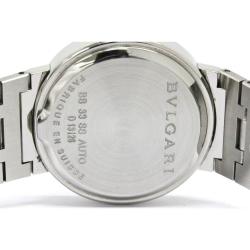 Bvlgari Black Stainless Steel Bvlgari Bvlgari Women's Wristwatch 33MM