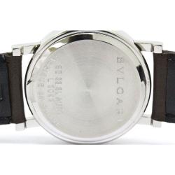 Bvlgari White Stainless Steel Bvlgari Bvlgari Women's Wristwatch 33MM