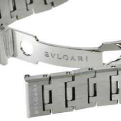 Bvlgari Black Stainless Steel Bvlgari Bvlgari Women's Wristwatch 23MM