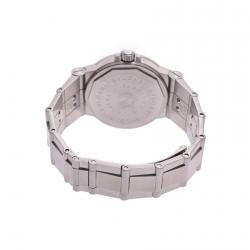 Bvlgari White Stainless Steel Diagono LCV29S Women's Wristwatch 29 MM