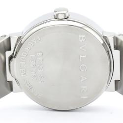 Pre Owned Bvlgari Black Stainless Steel Quartz Bb23Ss Women's Wristwatch 22MM