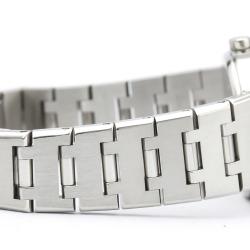 Pre Owned Bvlgari Black Stainless Steel Quartz Bb23Ss Women's Wristwatch 22MM