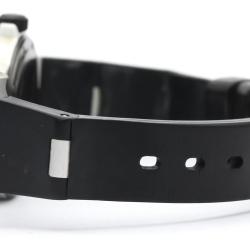 Bvlgari Silver Diagono Aluminum Rubber AL29A Women's Wristwatch 29MM