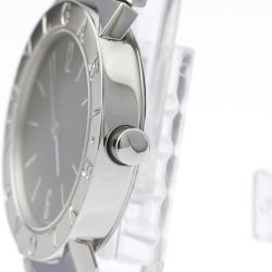 Bvlgari Black Stainless Steel Bvlgari Bvlgari BB30SSD Women's Wristwatch 30MM