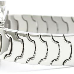 Pre Owned Bvlgari Black Stainless Steel Solotempo ST29S Women's Wristwatch 29MM