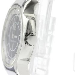 Pre Owned Bvlgari Black Stainless Steel Solotempo ST29S Women's Wristwatch 29MM