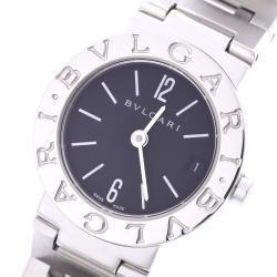 Bvlgari Black Stainless Steel Bvlgari Bvlgari BB23SS Women's Wristwatch 23MM