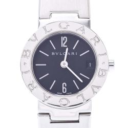 Bvlgari Black Stainless Steel Bvlgari Bvlgari BB23SS Women's Wristwatch 23MM