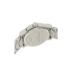 Bvlgari Black Stainless Steel Solotempo ST29S Women's Wristwatch 29MM