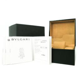 Bvlgari Black Stainless Steel Bvlgari BB26SS Women's Wristwatch 26 MM