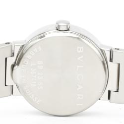 Bvlgari Black Diamonds Stainless Steel Bvlgari BB23SS Quartz Women's Wristwatch 22 MM