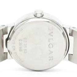 Pre Owned Bvlgari Black Stainless Steel Bvlgari Bvlgari BB23SS Quartz Women's Wristwatch 23 mm