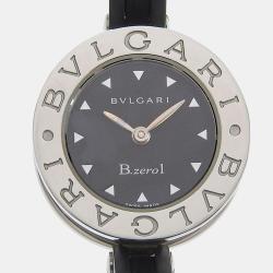 Pre Owned Bvlgari Black Stainless Steel B.Zero1 BZ22S Quartz Women's Wristwatch 22 mm