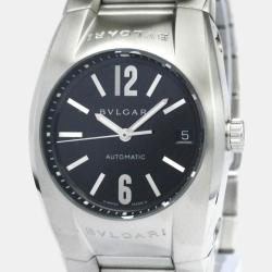 Black Stainless Steel Ergon EG35S Automatic Women's Wristwatch 35