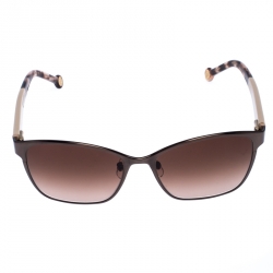 Carolina Herrera Brown/Beige Gradient SHE067 Square Sunglasses 