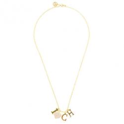 Pre Owned Carolina Herrera I love CH Necklace